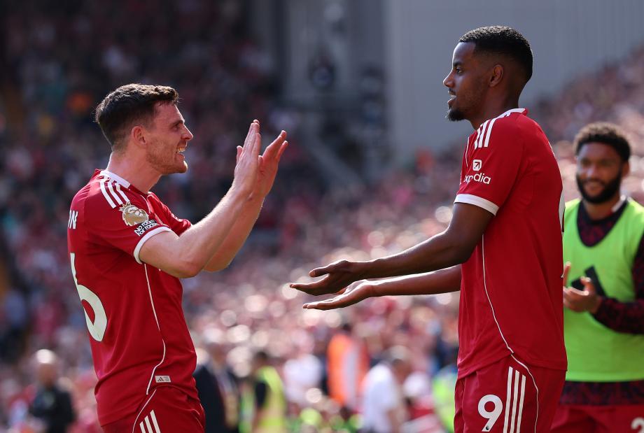 [图]伊萨克罗伯逊建功 利物浦3-1赛季首胜水晶宫